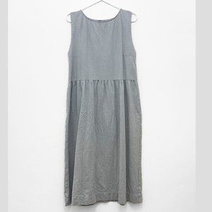 Ilana Kohn Kate Dress / Grey Cotton Linen blend